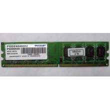 Модуль оперативной памяти 4Gb DDR2 Patriot PSD24G8002 pc-6400 (800MHz)  (Павловский Посад)