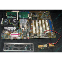 Материнская плата Asus P4PE (FireWire) с процессором Intel Pentium-4 2.4GHz s.478 и памятью 768Mb DDR1 Б/У (Павловский Посад)