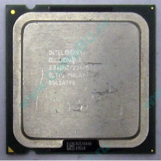 Процессор Intel Celeron D 345J (3.06GHz /256kb /533MHz) SL7TQ s.775 (Павловский Посад)